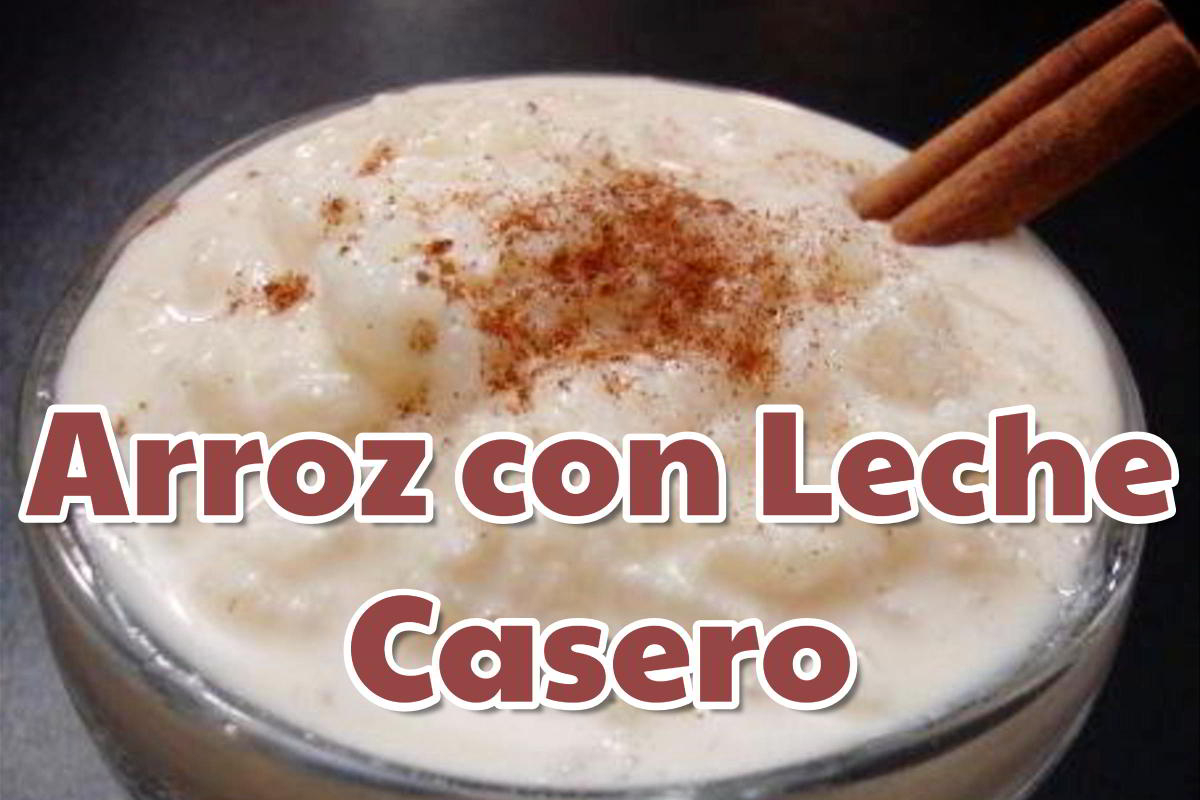 Arroz con leche casero