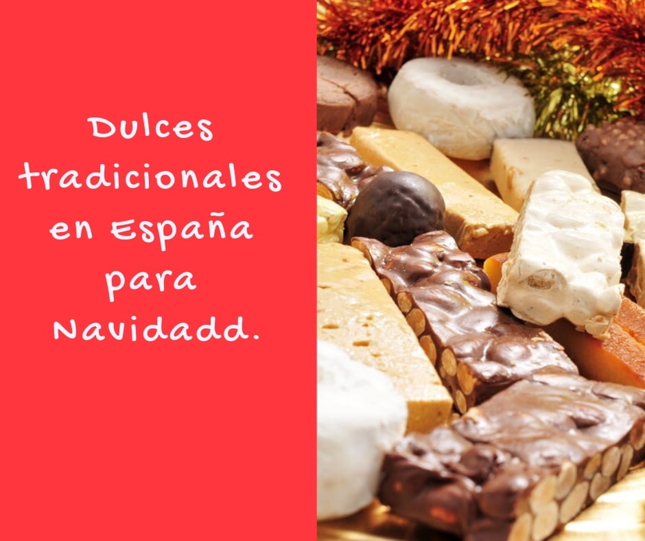 Dulces tradicionales en España para Navidad