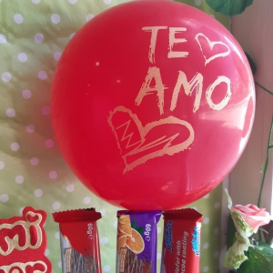 Te amo con Globos 1